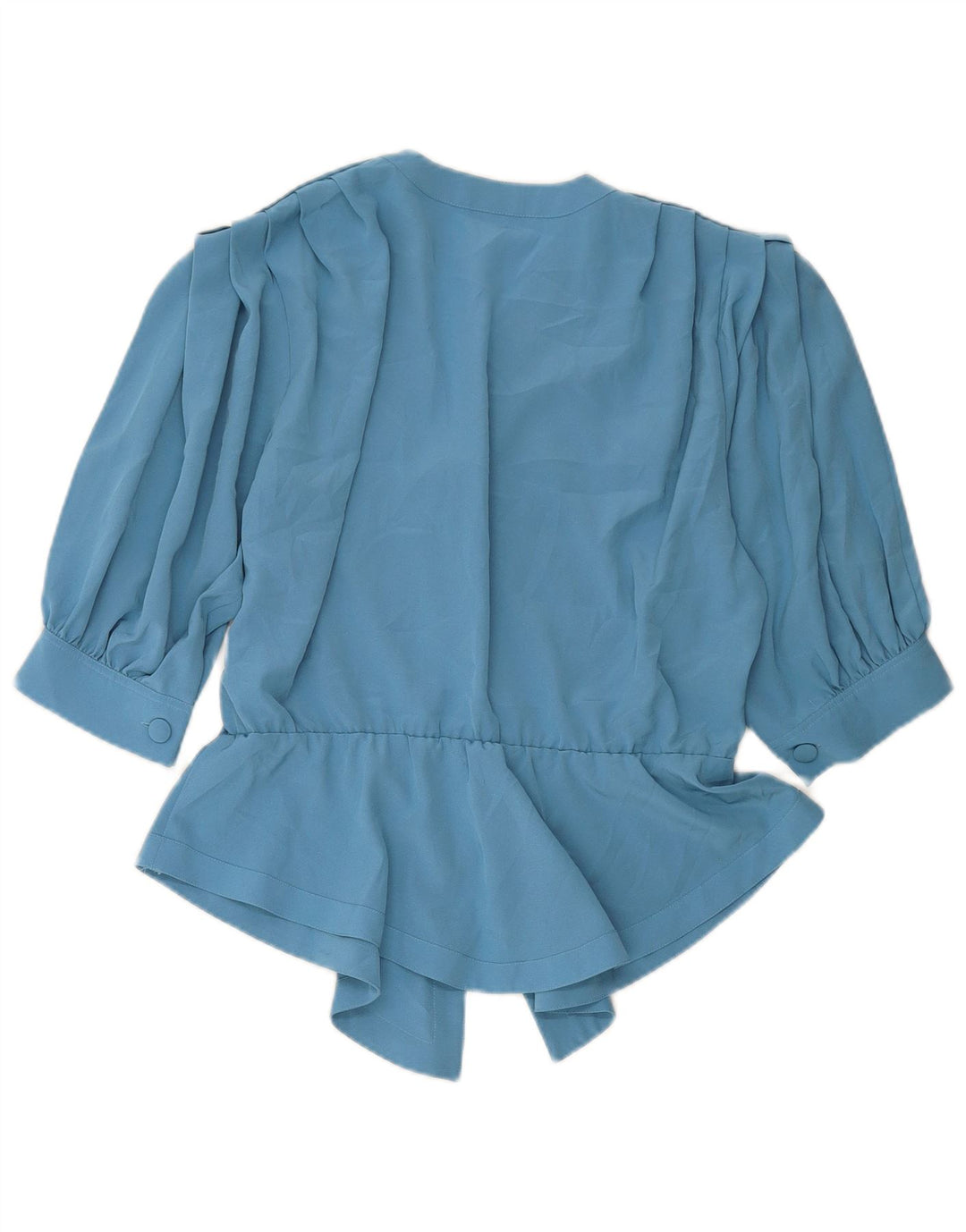 MARIO PUCCI CECCONI Ženska bluza košulja kratkih rukava IT 42 srednje plava