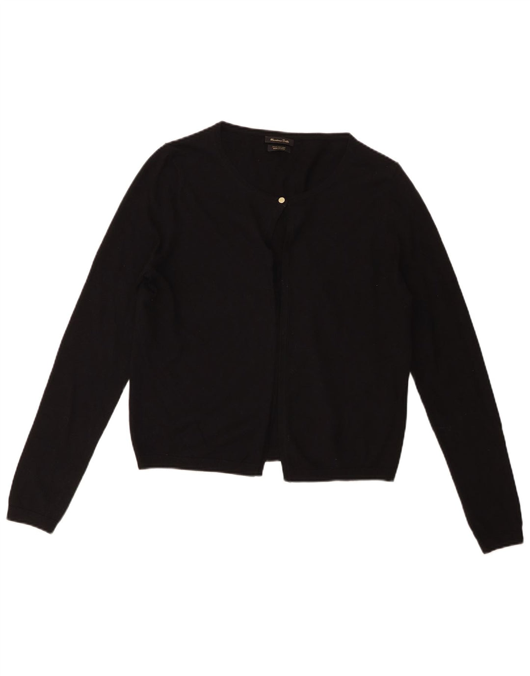 Massimo Dutti ženski kardigan pulover UK 14 srednje crne boje