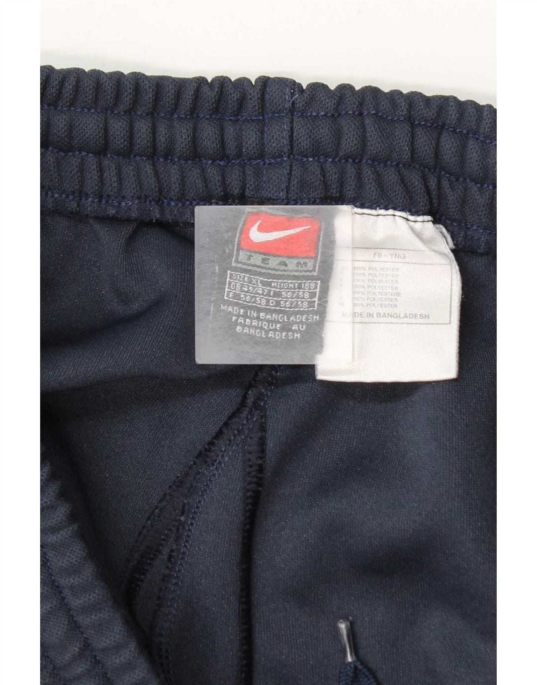 Nike muške hlače za trenirku UK 45/47 XL tamnoplavi poliester