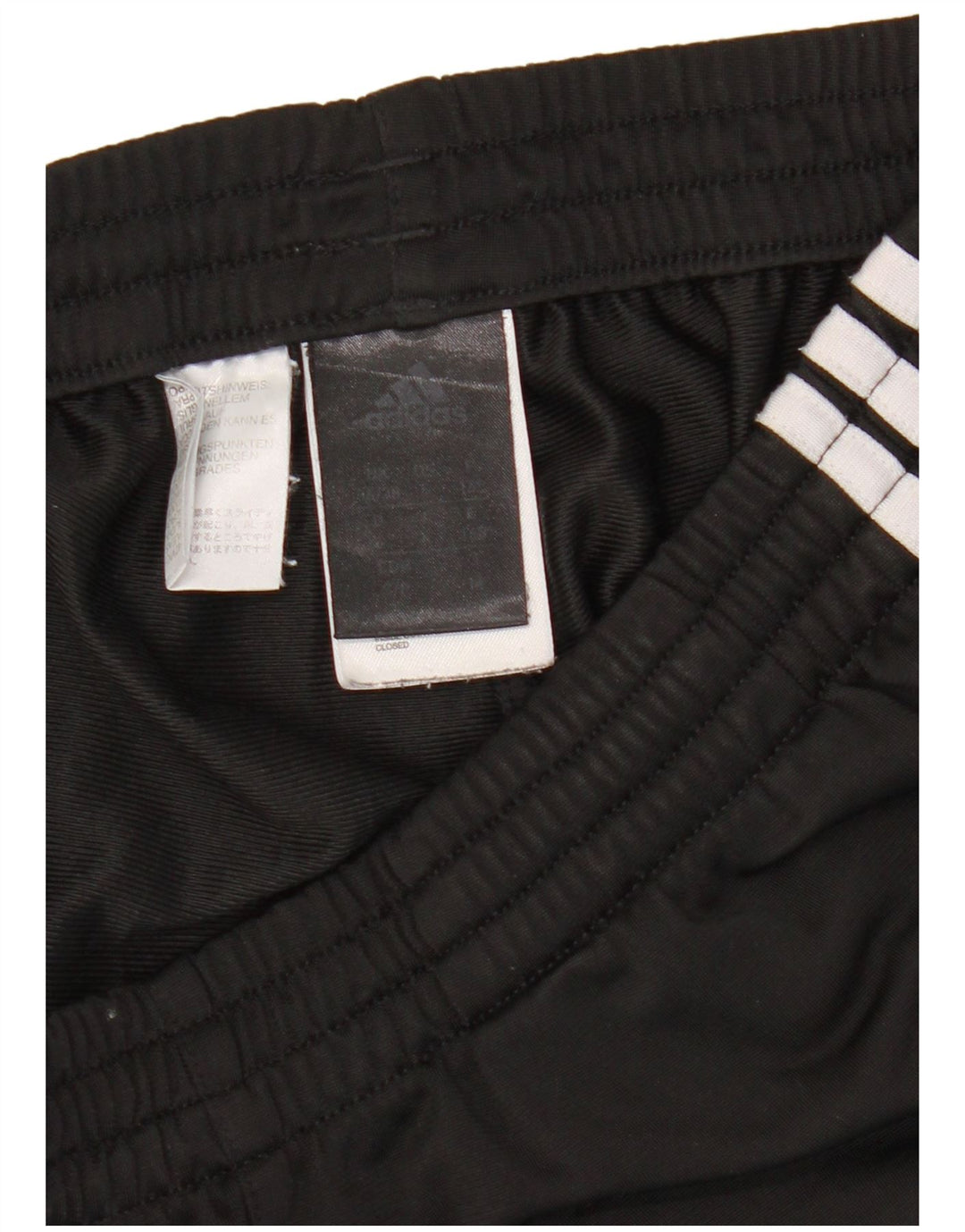 Adidas ženske hlače za trenirku UK 36/38 male crne poliesterske hlače