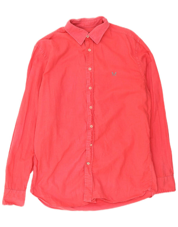 Crew Clothing Muška košulja Srednje ružičasto platno