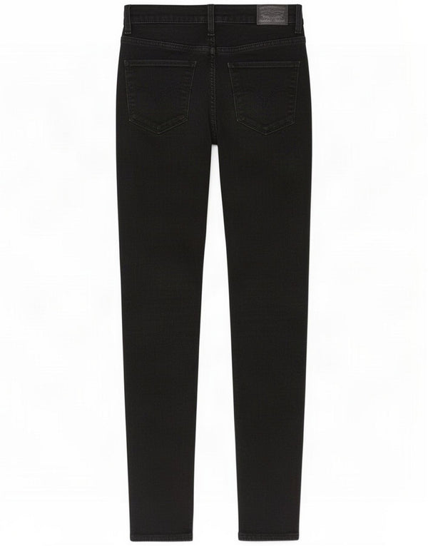 Levi's 720 High Rise Super Skinny Jeans traperice W28 L30 Black Cotton