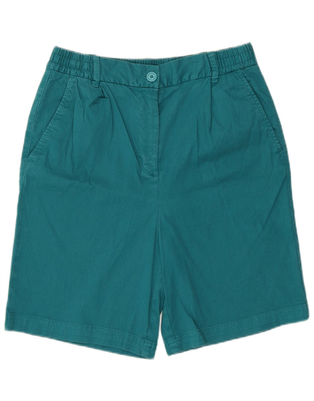 Benetton ženske chino kratke hlače W28 srednje zelene boje