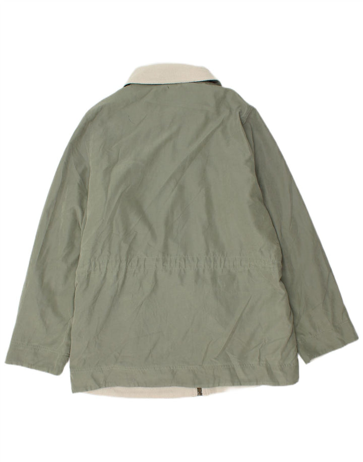 Marks & Spencer ženska prevelika Sherpa parka jakna UK 14 velika zelena