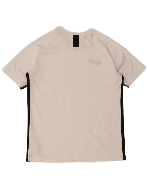 Nike Boys Dri Fit T-Shirt Top 13-14 Years XL bijeli poliester u boji