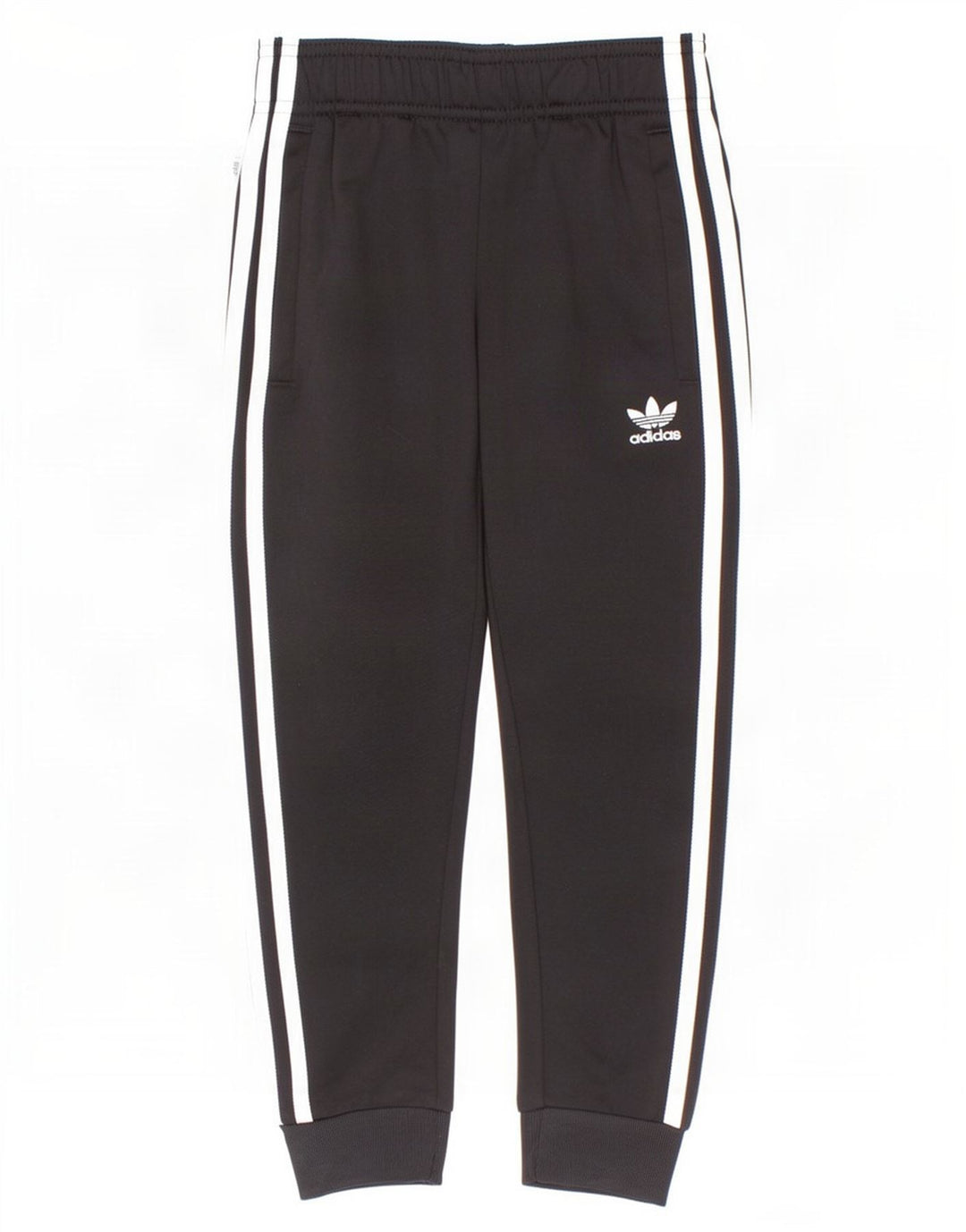 Adidas trenirka za dječake, hlače za trčanje, 5-6 godina, crni poliester