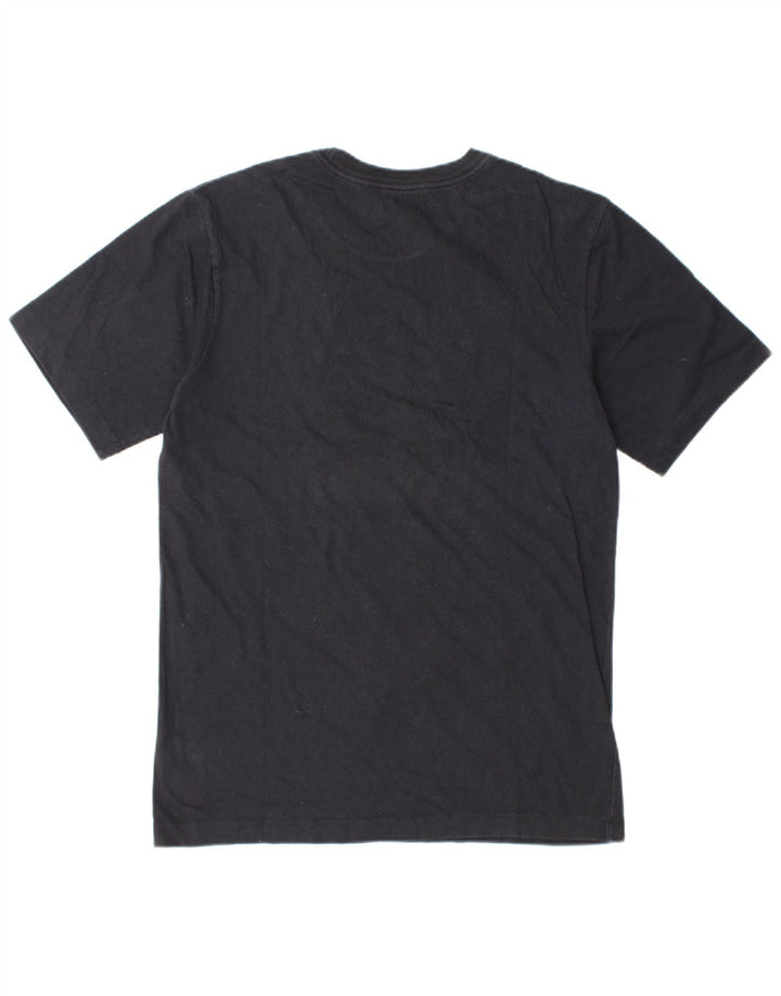 JORDAN Mens Graphic T-Shirt Top Small Black Cotton