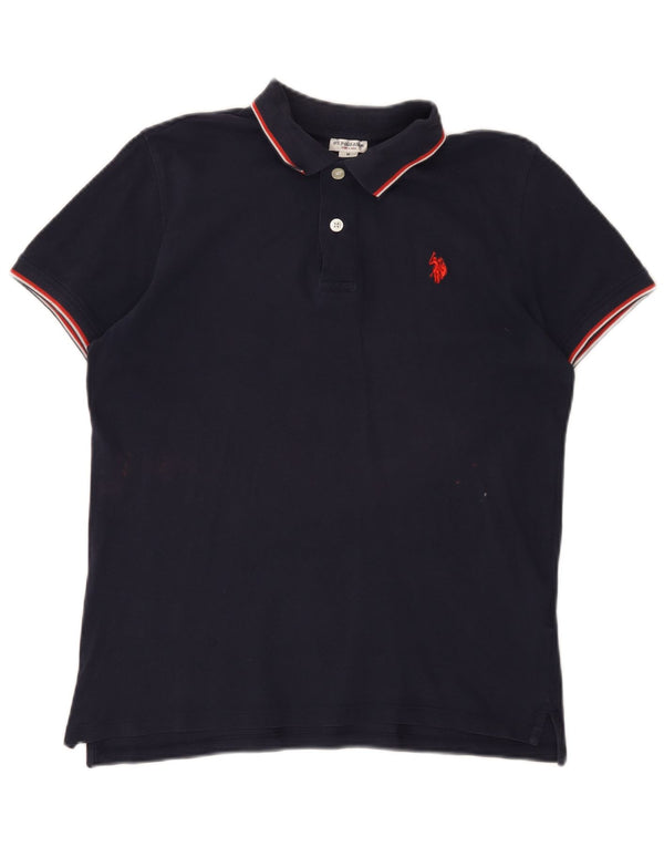 U.S. Polo Assn. Muška košulja Srednje tamnoplavi pamuk na pruge