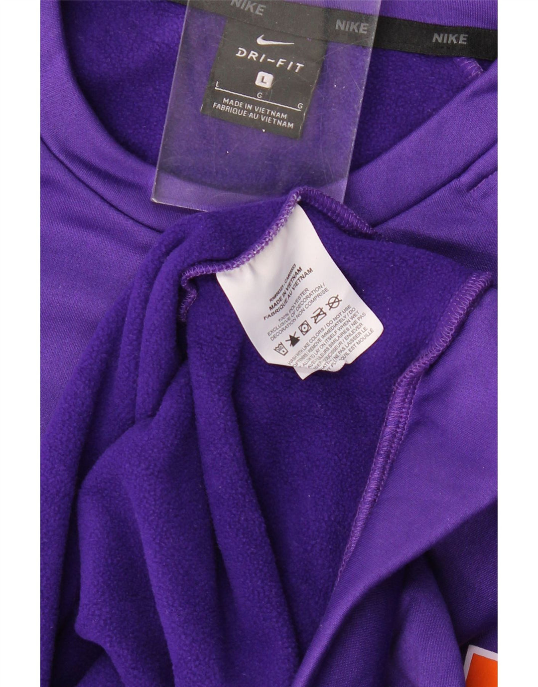 NIKE Muška trenirka Menchville Wrestling Graphic Sweatshirt, velika ljubičasta