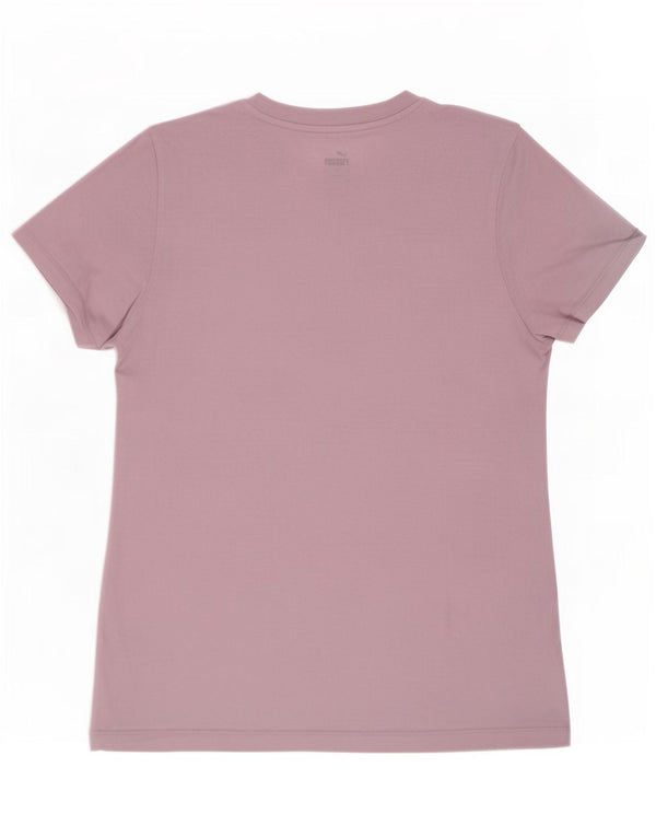 Puma ženska majica kratkih rukava UK 12 Medium Pink Colourblock
