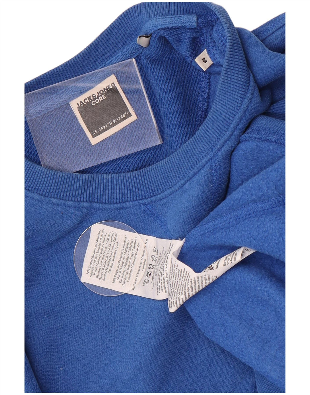 Jack & Jones muška majica srednje plavi pamuk