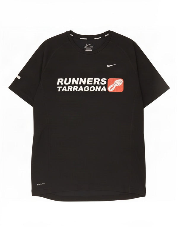 Nike Dri Fit Graphic Majica kratkih rukava srednje crna