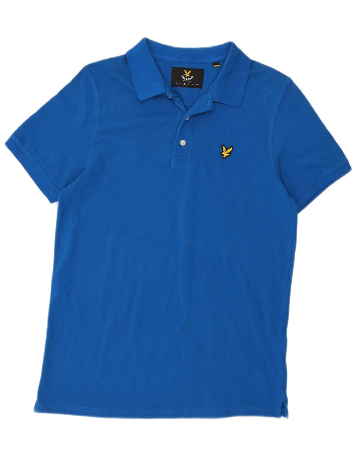 Lyle & Scott muška polo majica srednje plavi pamuk