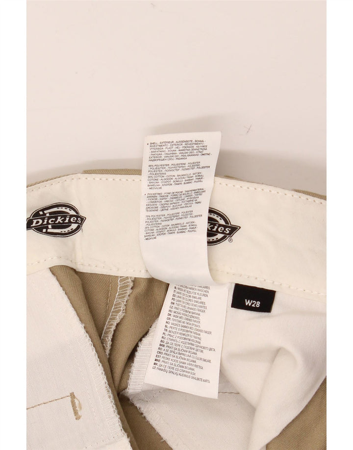 DICKIES Muške ravne chino hlače W28 L27 kaki poliester