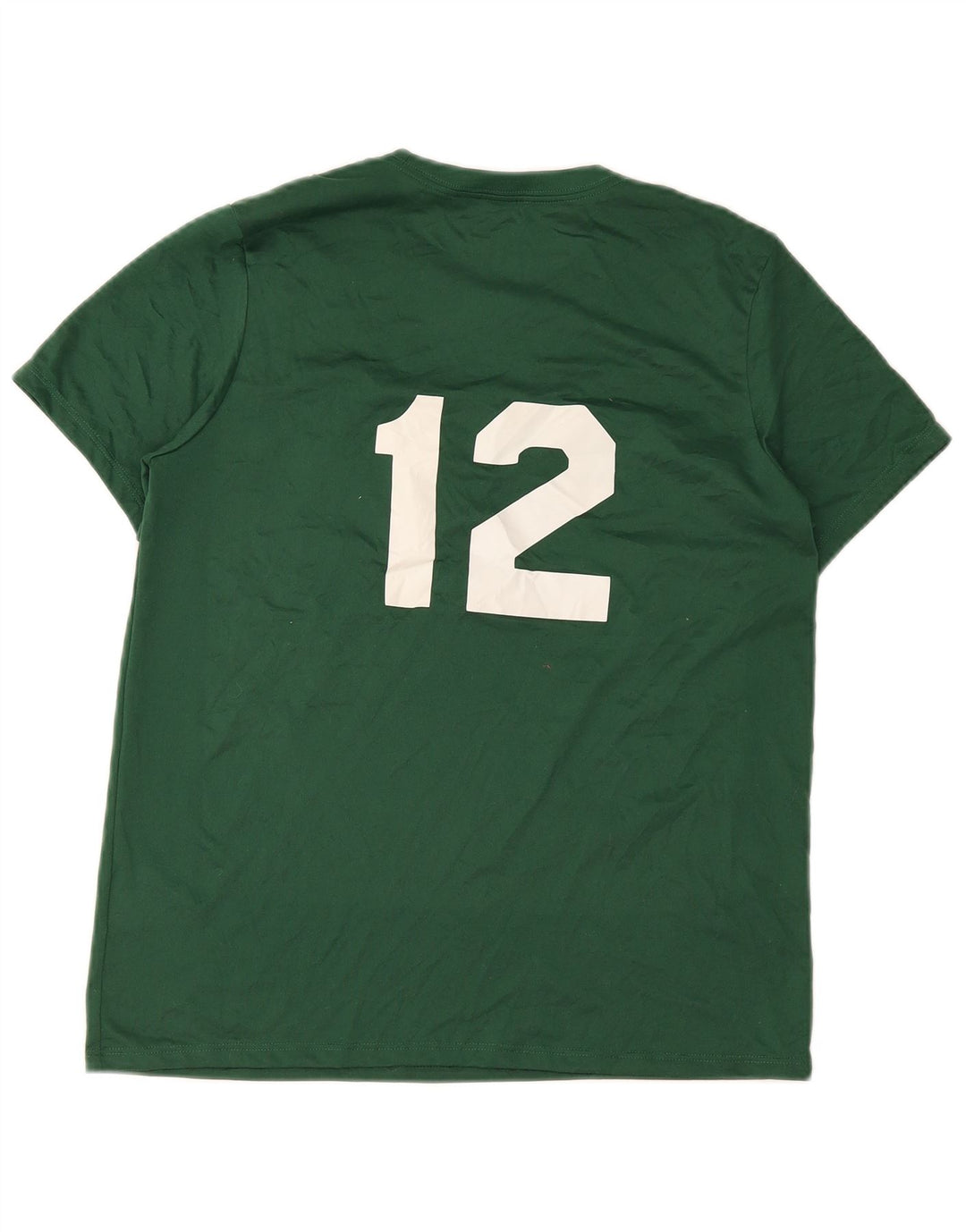Nike Dri Fit Graphic Majica kratkih rukava srednje zelene boje od poliestera