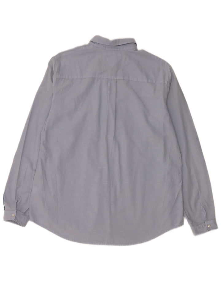 TOMMY HILFIGER Ženska košulja standardnog kroja US 10 Large Blue Cotton