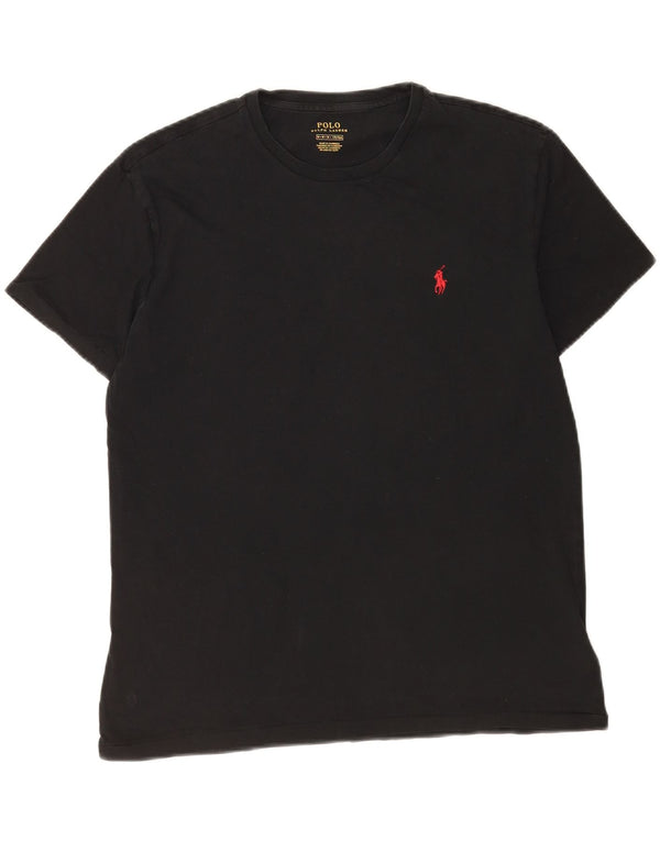 Polo Ralph Lauren muška majica kratkih rukava srednji crni pamuk