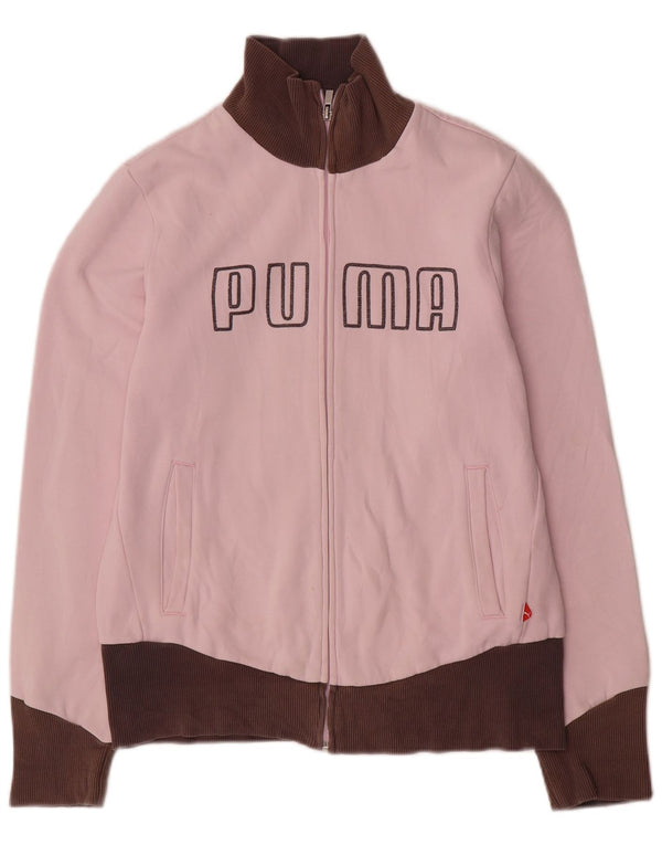 Puma ženska gornja jakna trenirke UK 14 Large Pink Colourblock