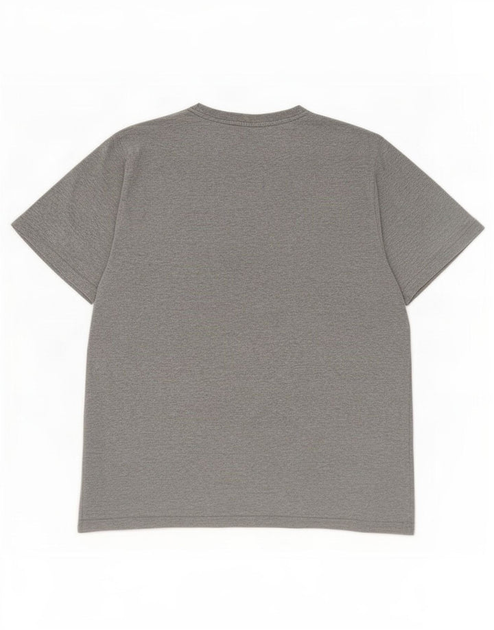 Velika siva pamučna majica s kratkim rukavima Dickies