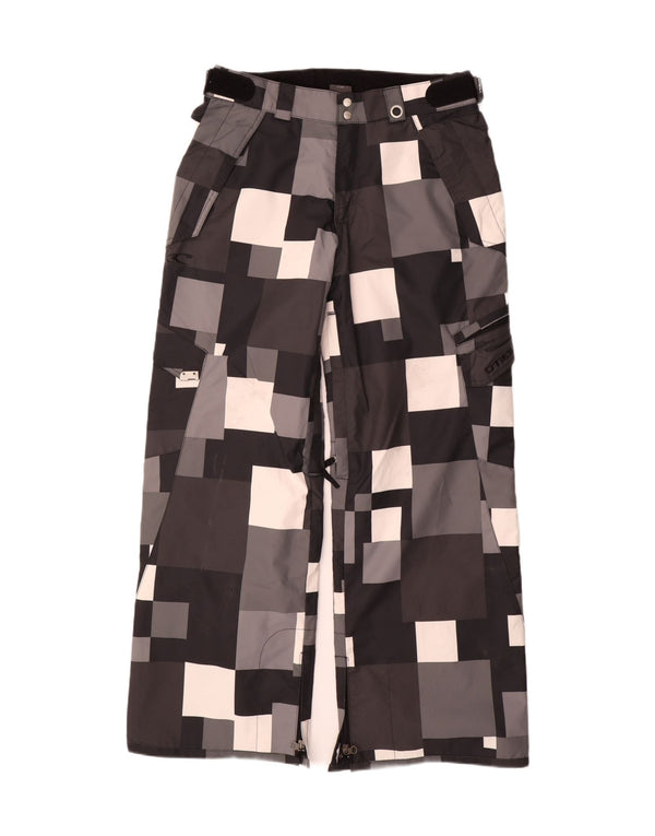 O'Neill Mens Ski Trousers IT 48 Medium W32 L32 Multicoloured Geometric