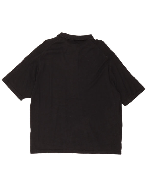 DOCKERS Muška polo majica XL crna svila