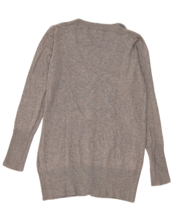 Zara ženski kardigan pulover UK 14 Large Grey