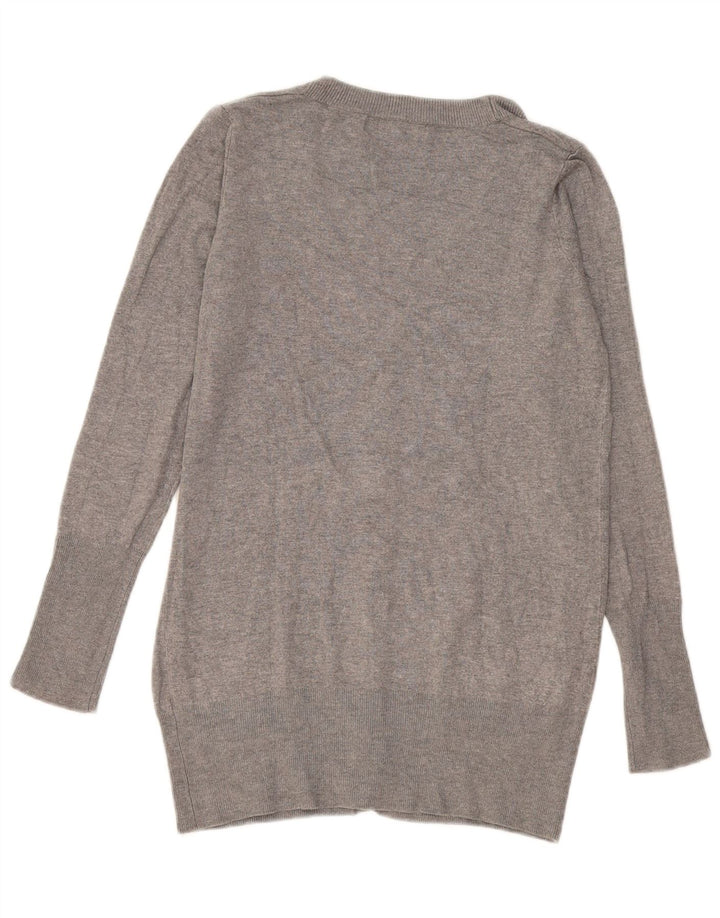 Zara ženski kardigan pulover UK 14 Large Grey