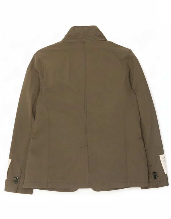 Woolrich Mens Utility Jacket UK 40 Large Green Cotton