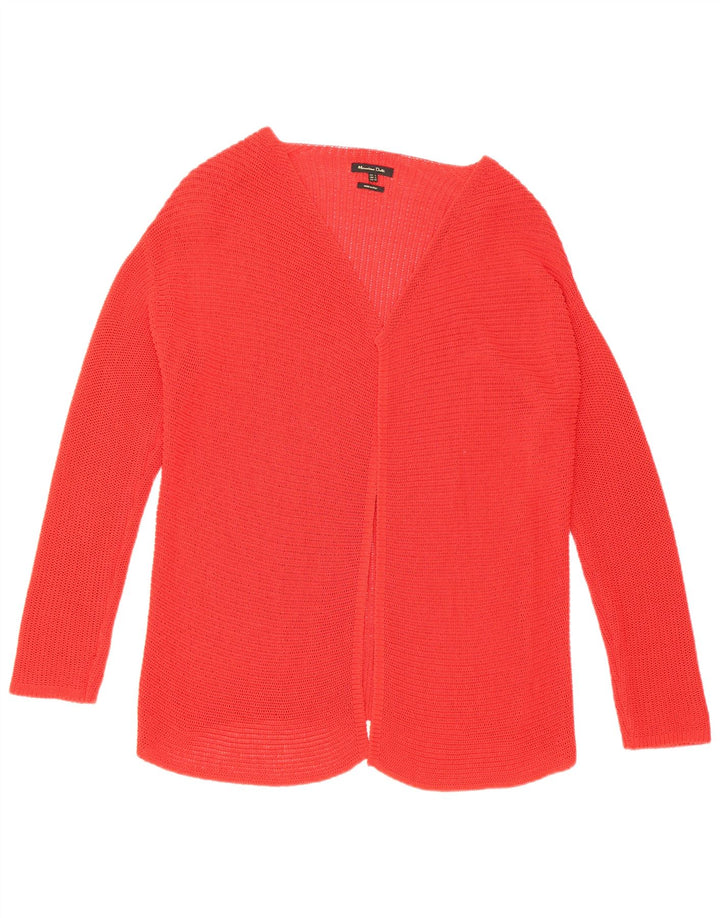 Massimo Dutti Ženski otvoreni kardigan pulover UK 14 Large Red