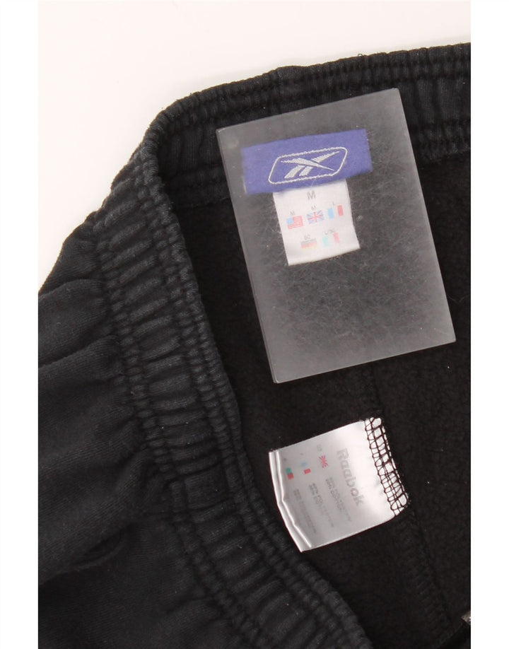 Reebok muške trenirke Hlače Joggers Srednji crni poliester