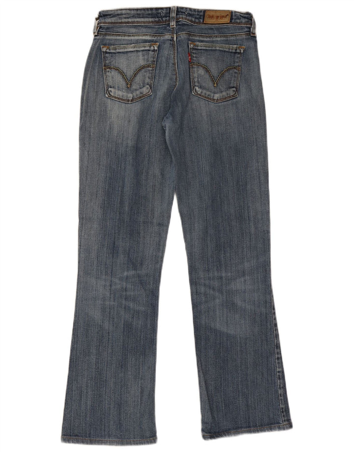 Levi's ženske 572 Bootcut traperice W30 L29 plavi pamuk