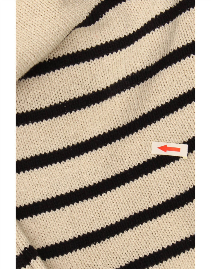 HOBBS ženski pulover s okruglim izrezom UK 6 XS Off bijelih pruga