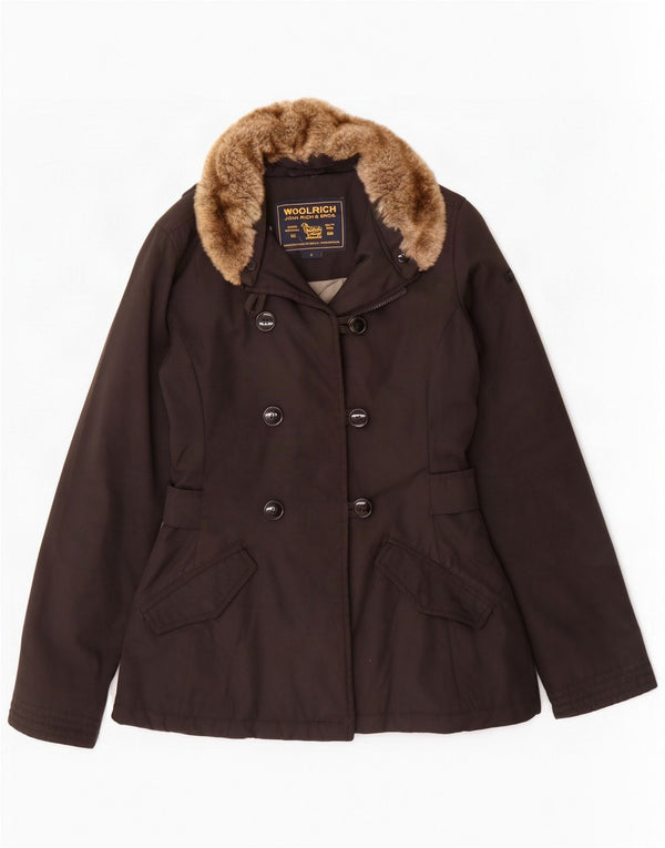 Woolrich ženska jakna parka UK 10 Mala crna najlonska