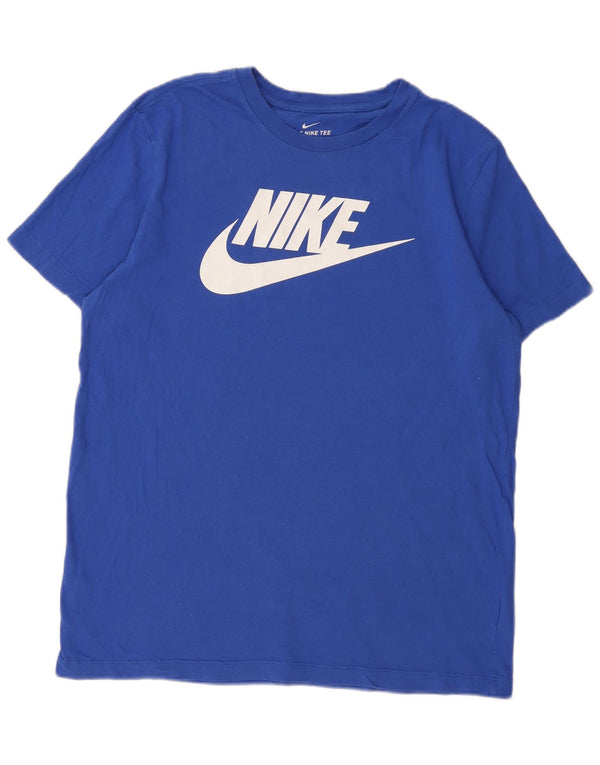 Nike muška majica s grafičkim motivima, veliki plavi pamuk