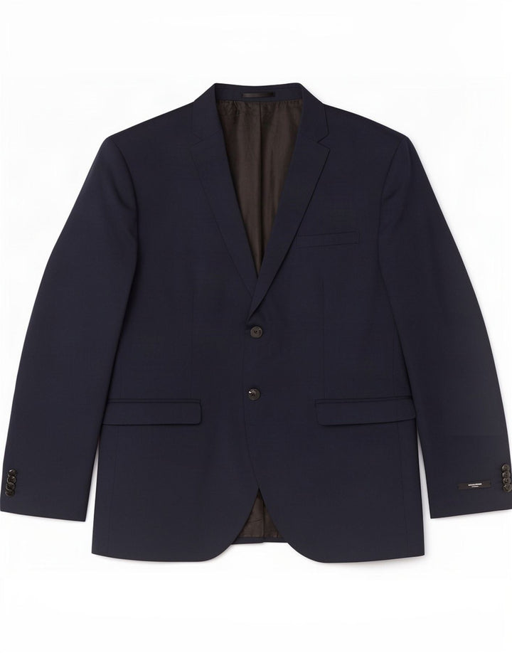 Jack & Jones muška jakna sa 2 gumba EU 56 3XL tamnoplavi poliester