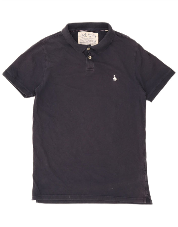 Jack Wills Muška polo majica Mala tamnoplava pamuk