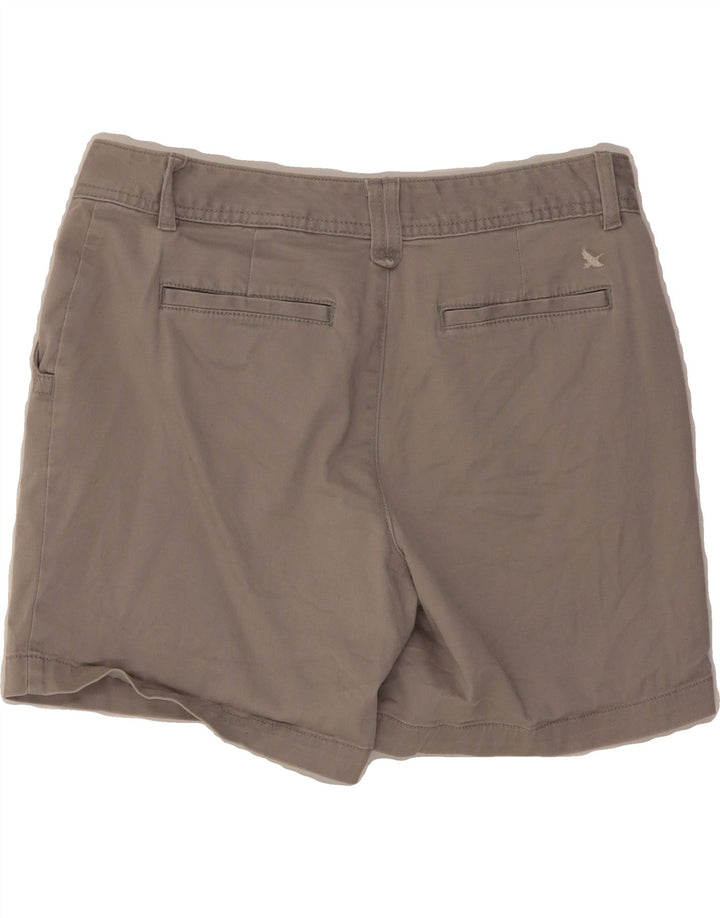 EDDIE BAUER Womens Chino Shorts US 6 Medium W32  Grey Cotton Vintage Eddie Bauer and Second-Hand Eddie Bauer from Messina Hembry 