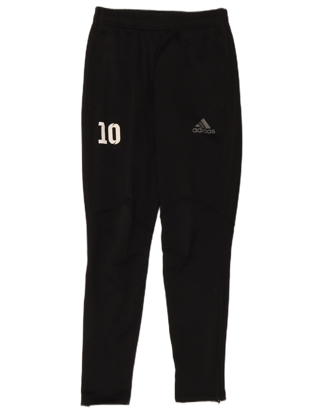 Adidas muške trenirke s grafičkim motivima XS crne poliesterske