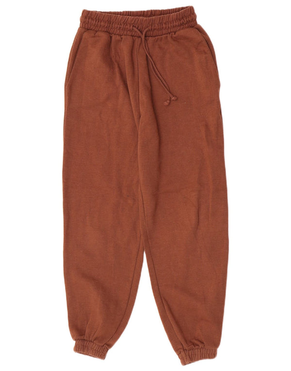 Ženska trenirka Zara Joggers UK 12 srednje smeđi poliester