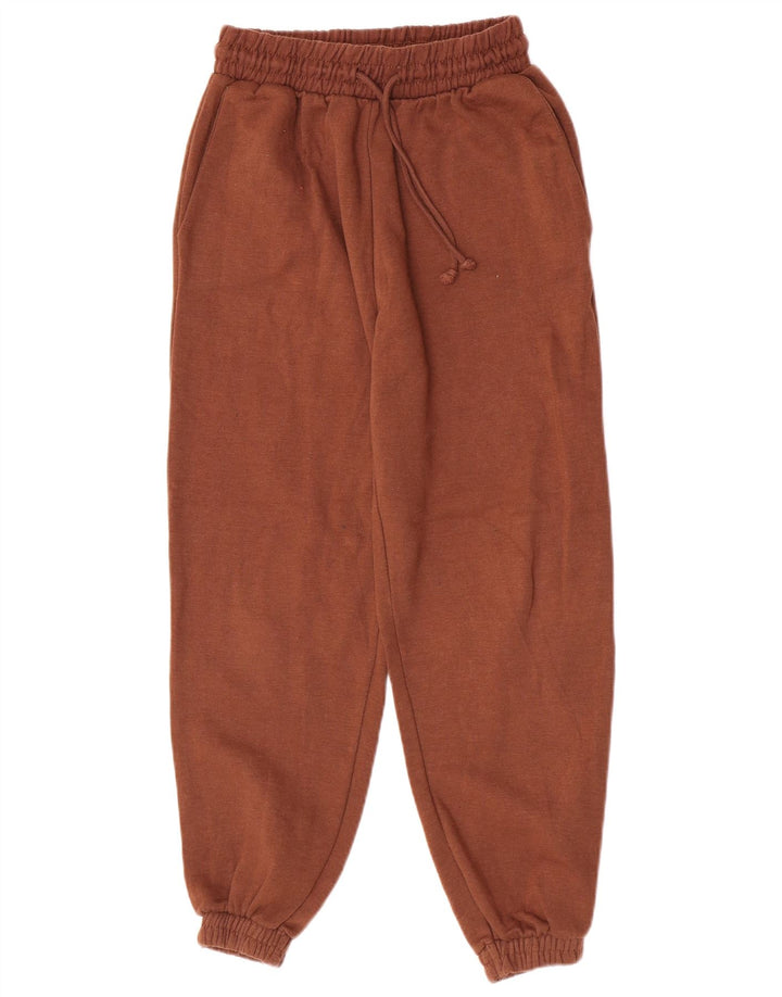 Ženska trenirka Zara Joggers UK 12 srednje smeđi poliester