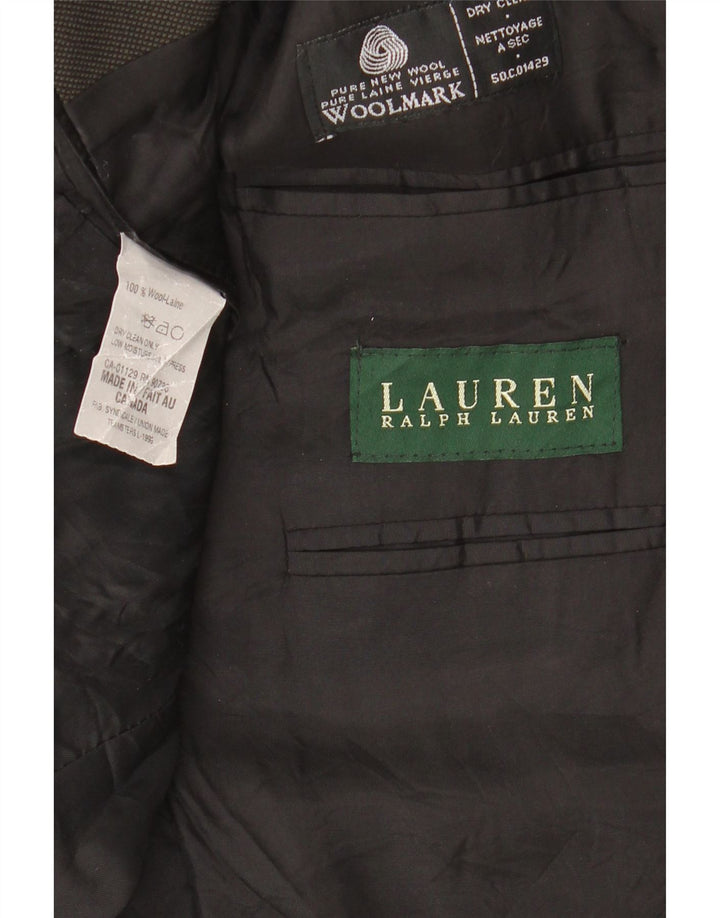 Ralph Lauren muška jakna s 2 gumba IT 56 2XL crna vuna