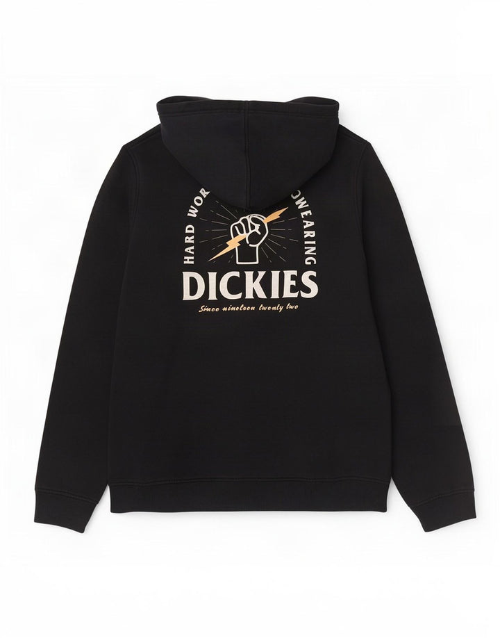 Dickies muška majica s kapuljačom srednje veličine, crni pamuk