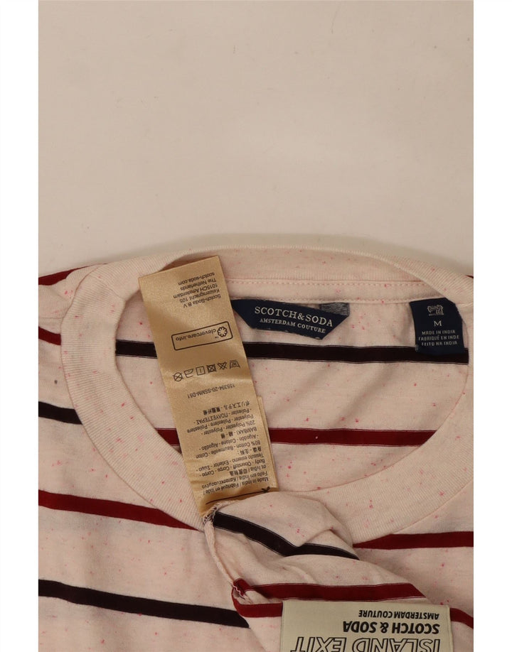 Scotch & Soda muška majica kratkih rukava Srednji pamuk s bijelim prugama