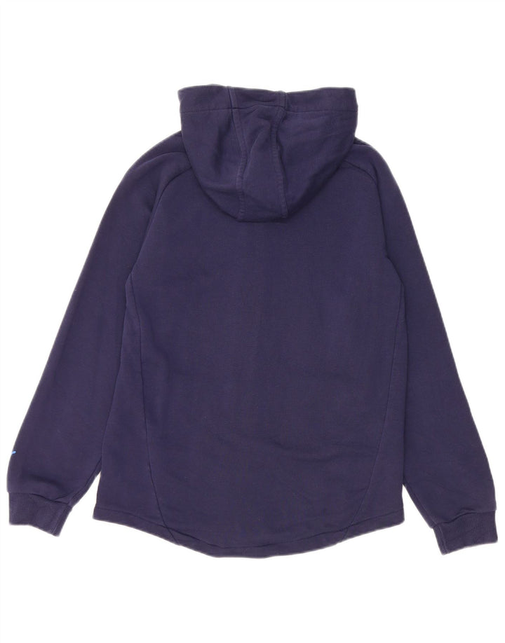 Pulover s kapuljačom s kapuljačom PUMA za dječake 11-12 godina, tamnoplavi pamuk