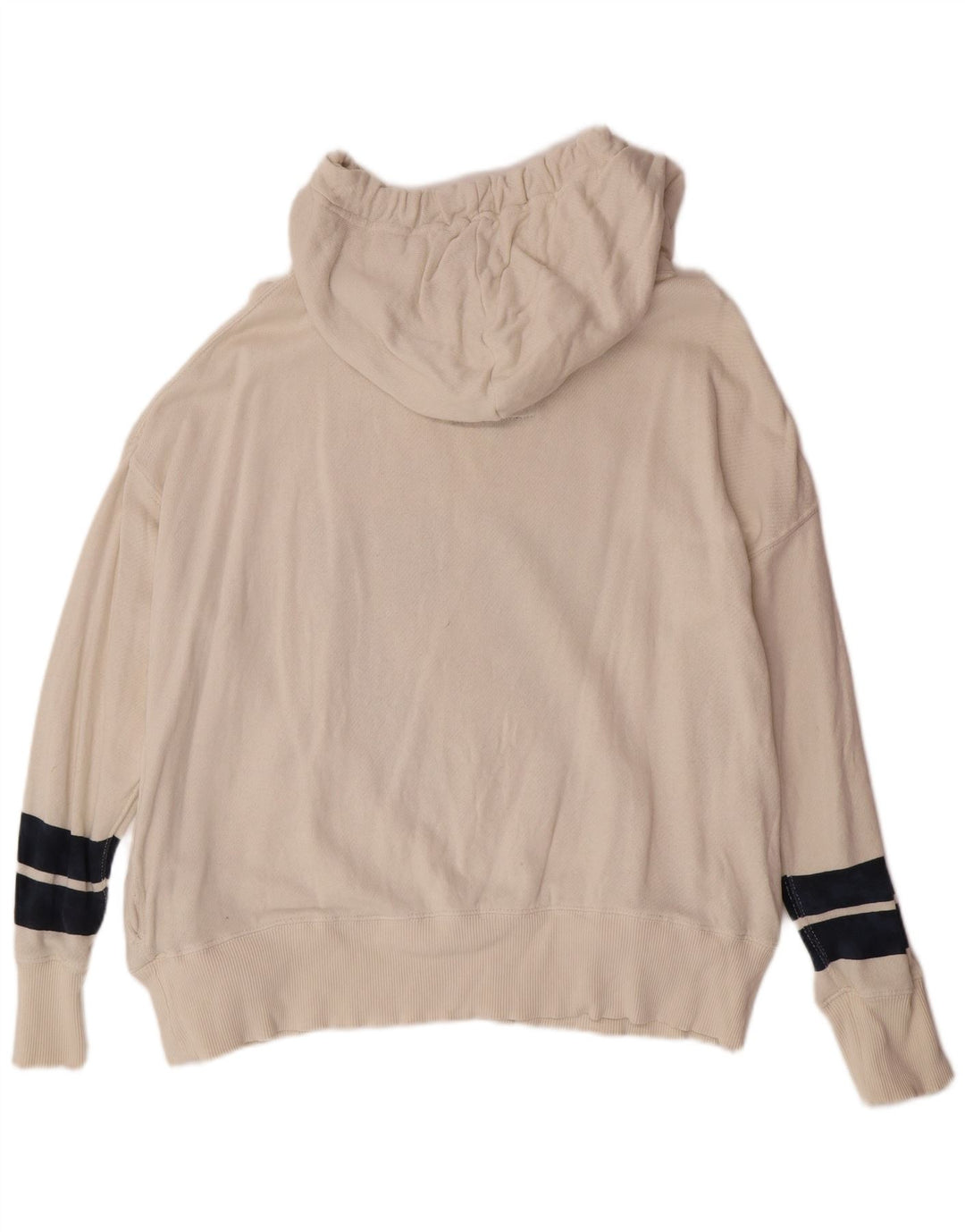 Superdry ženska majica s kapuljačom s kapuljačom UK 18 XL Off White Cotton College