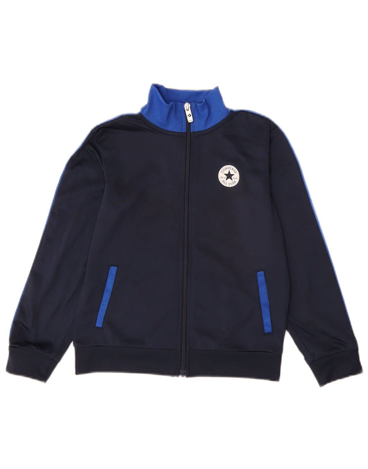 Converse Boys Chuck Taylor Gornja jakna trenirke 6-7 godina Large tamnoplava