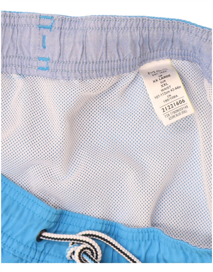 Marks & Spencer muške kratke hlače za kupanje 2XL plavi poliester