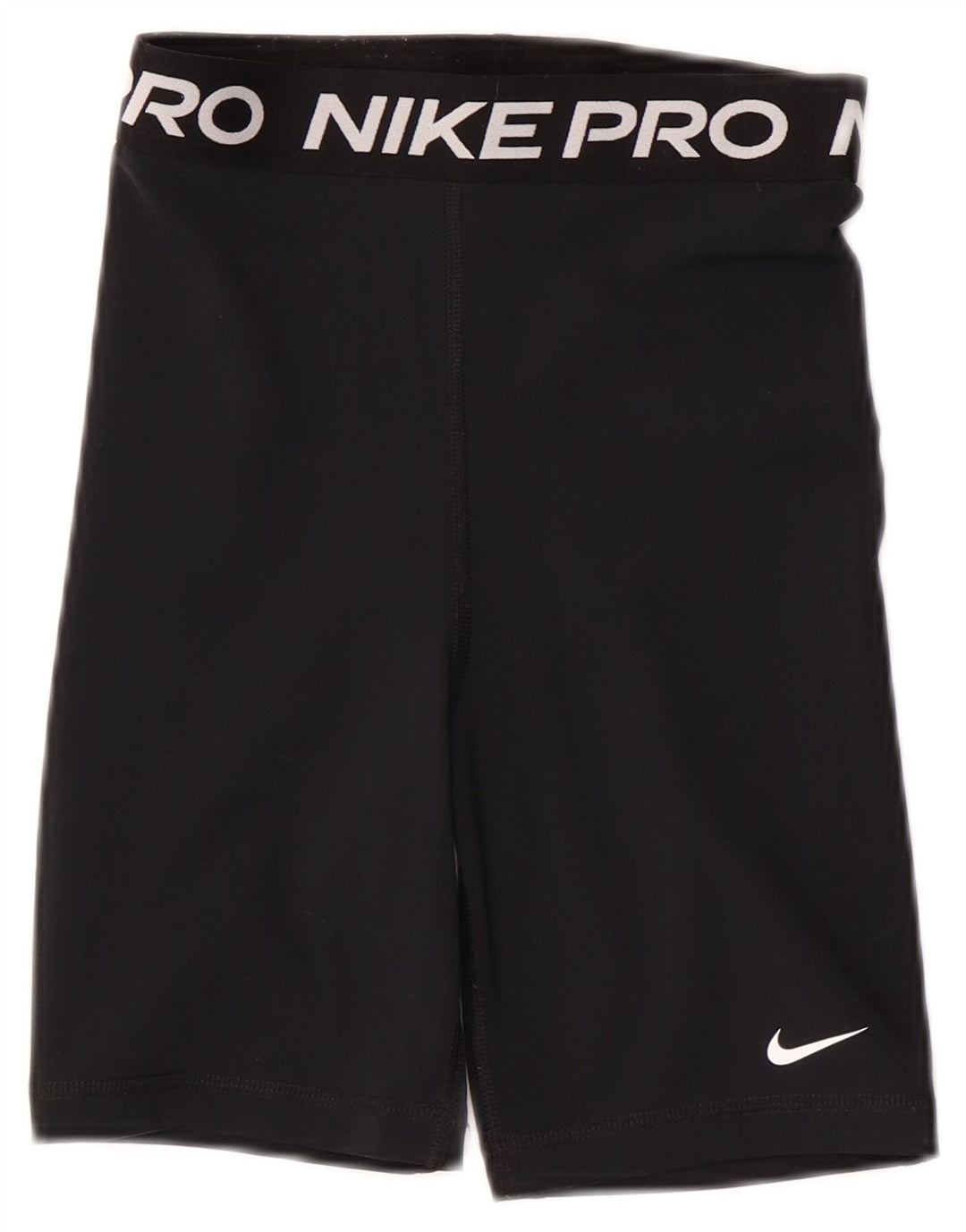 NIKE ženske kratke sportske hlače Dri Fit Graphic UK 4 XS crni poliester