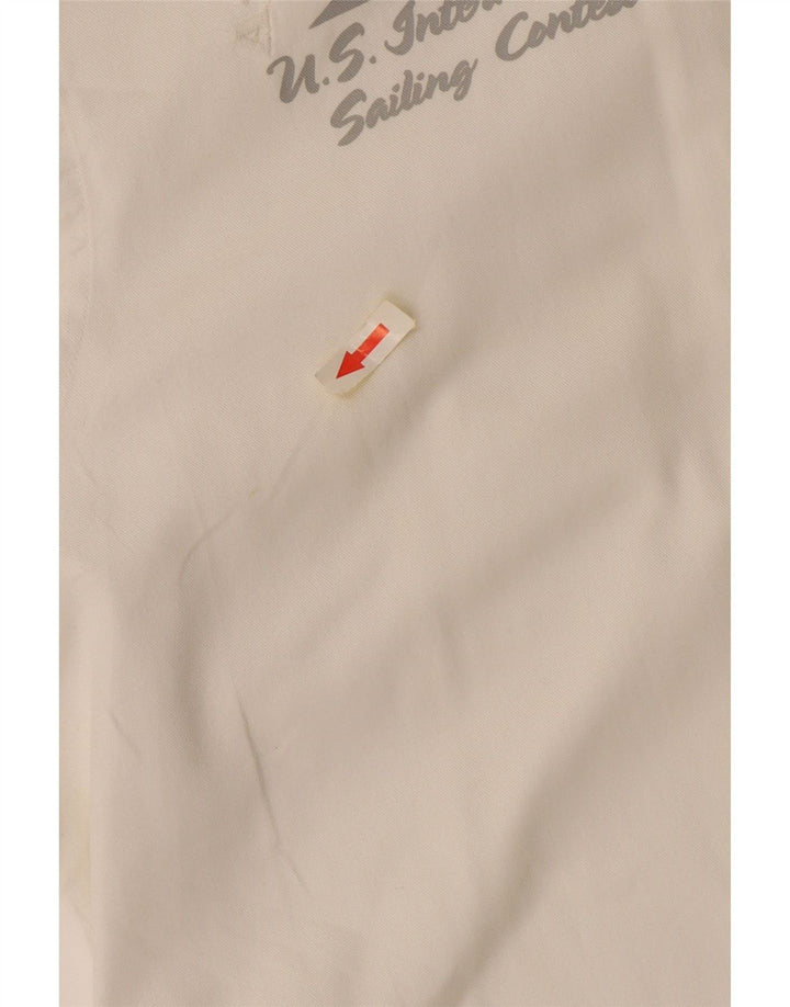 North Sails Muška majica s grafičkim motivima 2XL od bijelog pamuka