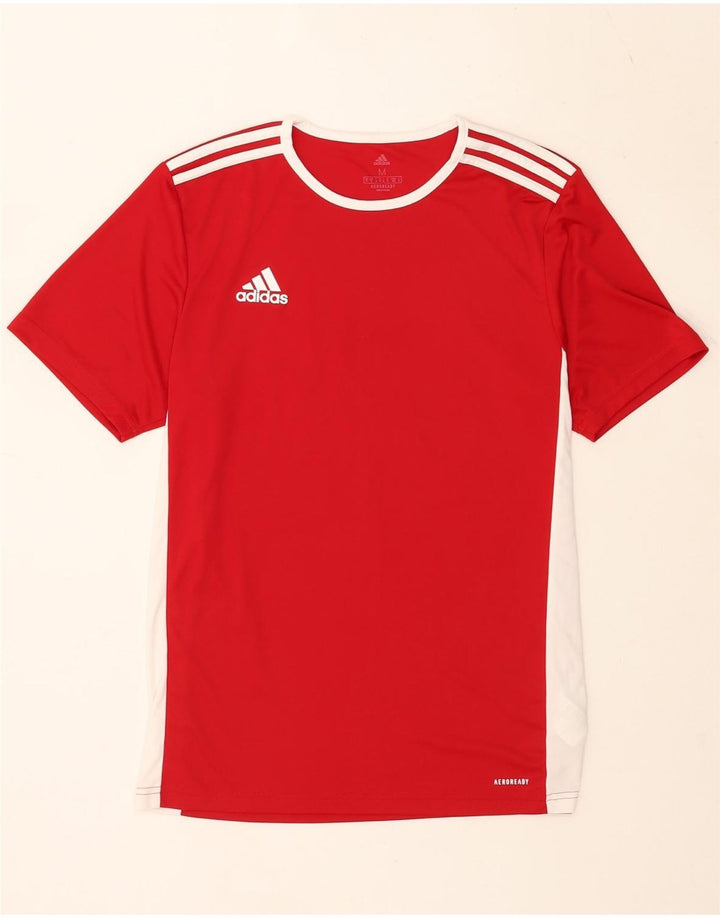 Adidas muška Aeroready majica kratkih rukava srednje crvene boje od poliestera